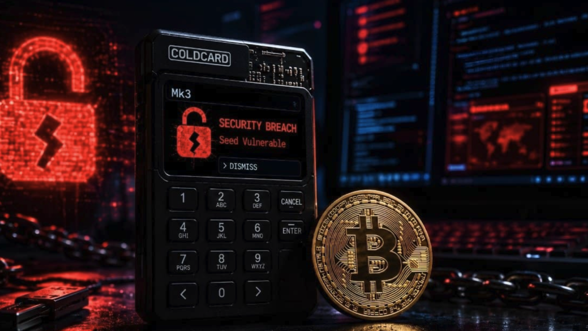 Coldcard’s Founder Says He Did Not Know the Weak Generator Was in His Own Code