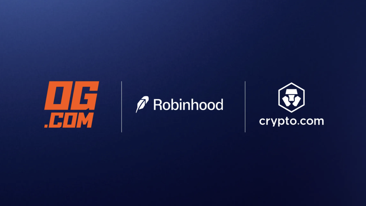 Robinhood Buys Stakes in Crypto.com and Prediction Platform OG.com