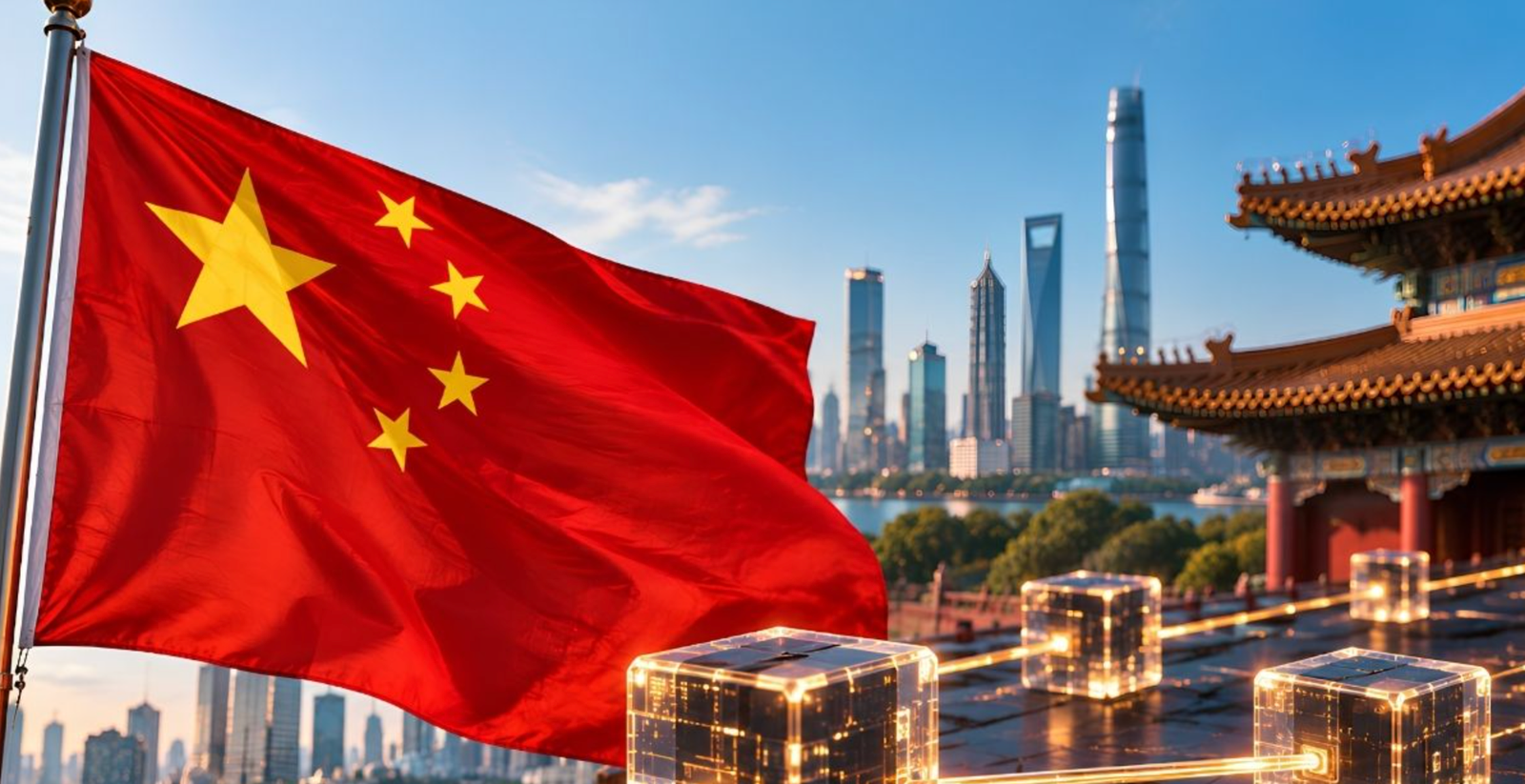 China Sets 2030 Goal to Complete a National Blockchain Network
