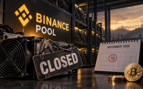Binance Is Shutting Down Its Bitcoin Mining Pool on 10 November